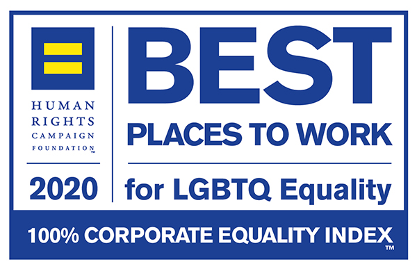 2020 Best Place to Work for LGBTQ Equality logo